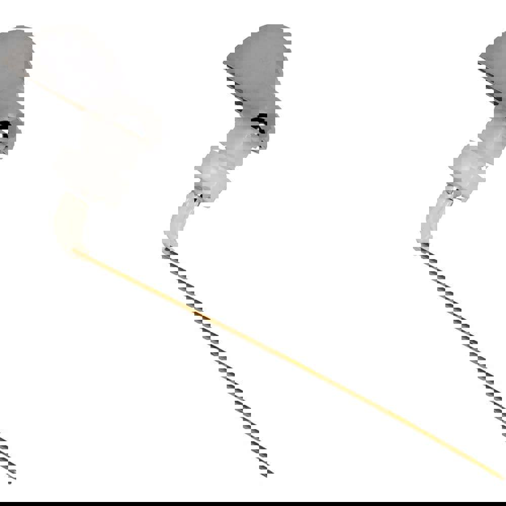 Tank Levers; Arm Length: 10 (Inch); Style: Left Hand Trip Lever ; Handle Type: Lever ; Material: Metal ; Type of Nut: Round Nut ; Type of Spud: Horizontal